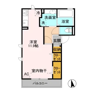 ファーストステージ【2階】の間取り