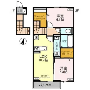 NEXTマム【2階】の間取り