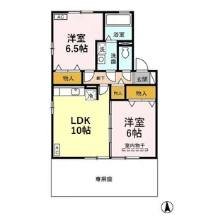 アルシオーネ A【1階】の間取り