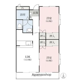 ジョイフル西藤【2階】の間取り