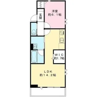 シェルメール【2階】の間取り