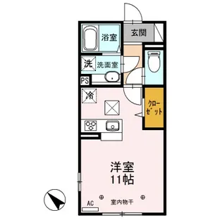 レガーロ【1階】の間取り