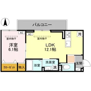 シャトー SANA【2階】の間取り