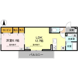 シャトー SANA【3階】の間取り