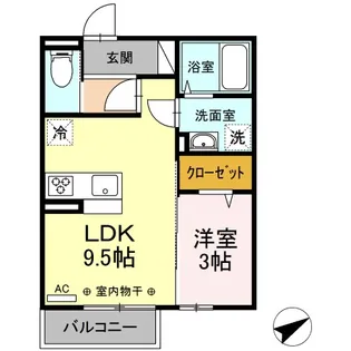プレミスト VI【2階】の間取り