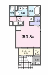 パンル【1階】の間取り