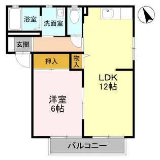 サニーコート A【2階】の間取り
