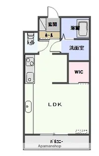 セント・ル・モラル【303号室】の間取り