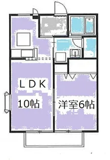 ファニーコート【2階】の間取り