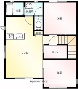 エクセレンテB【2階】の間取り