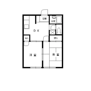マルナカヒルズ【1階】の間取り