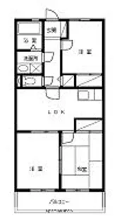 ラーククレストNOMURA【3階】の間取り