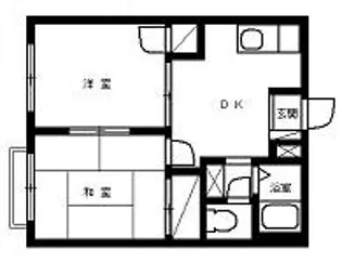 ウィングス21【1階】の間取り