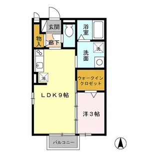 ドミトリー【1階】の間取り