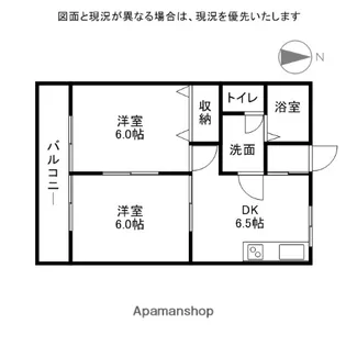 MBC−VI【105号室】の間取り