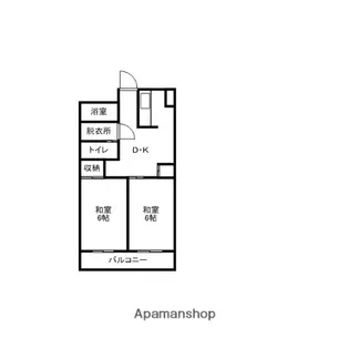 トワメゾン飯田【6階】の間取り