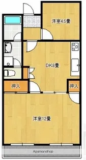メゾン・ブランシェ太田【2階】の間取り