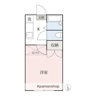 NKハイツⅡ【101号室】の間取り