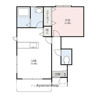 プルミエール【1階】の間取り