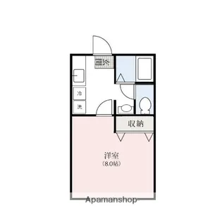 五番街ハイツ【201号室】の間取り