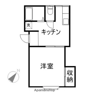 梅ヶ丘ハイツ1【102号室】の間取り