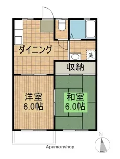 クレオコート【A103号室】の間取り