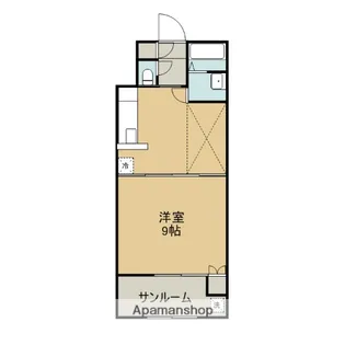 オプティ【106号室】の間取り