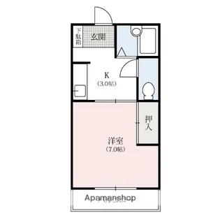 アルモニー藤生【2階】の間取り