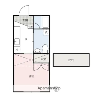 エクソンハイム2【202号室】の間取り