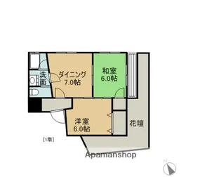 TSURUGAI Ⅲ【1階】の間取り