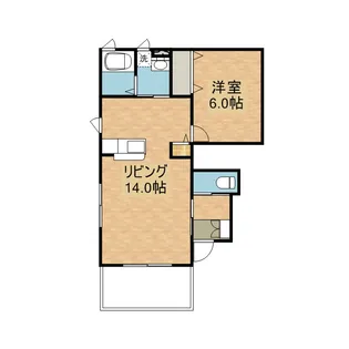 友禅【1階】の間取り