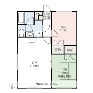ファーストステージA【102号室】の間取り