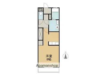 コモド・アンジュ【3-B号室】の間取り