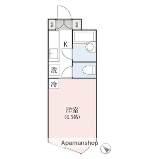 アイビースクウェアー【204号室】の間取り
