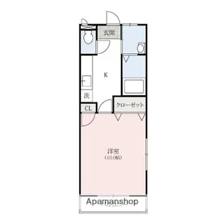 カラコレス【103号室】の間取り