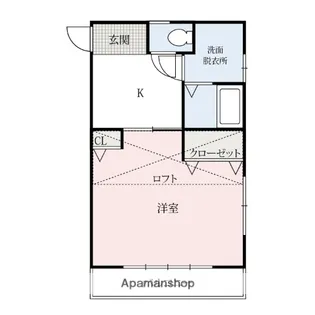 カラコレス【2階】の間取り