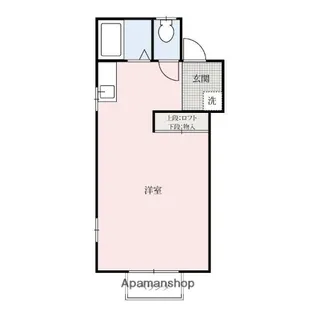 あすなろ2001【105号室】の間取り