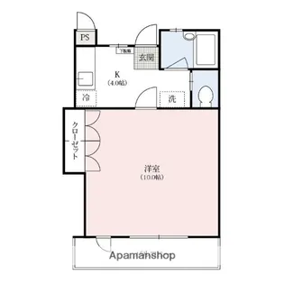 メゾン・ラ・ヴィスタ1【103号室】の間取り