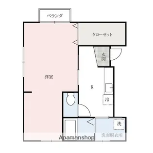 プラタナス【201号室】の間取り