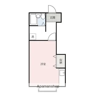 アーバンA【A26号室】の間取り