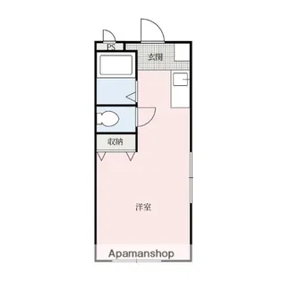 ちあきハイツA【201号室】の間取り
