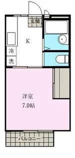トキワコーポ【2階】の間取り