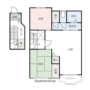 メゾンドTーⅡ【202号室】の間取り