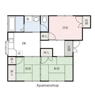 アートハイツ【2階】の間取り