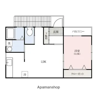 パレス8【2階】の間取り