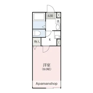 レトアリガーロイヤルA【103号室】の間取り