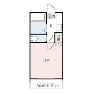 パーソンハイツイケダ【306号室】の間取り