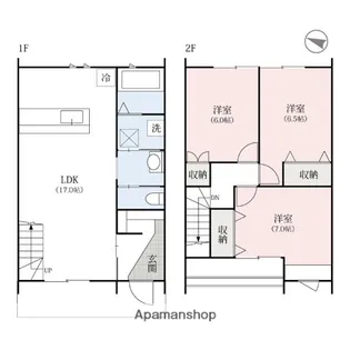 HYGGE【A号室】の間取り