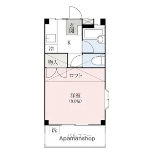 ゴールドハイムⅡ【101号室】の間取り