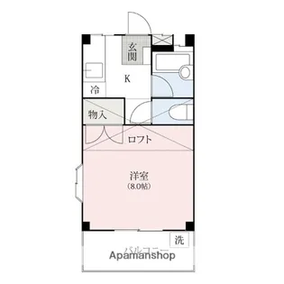 ゴールドハイムⅡ【2階】の間取り